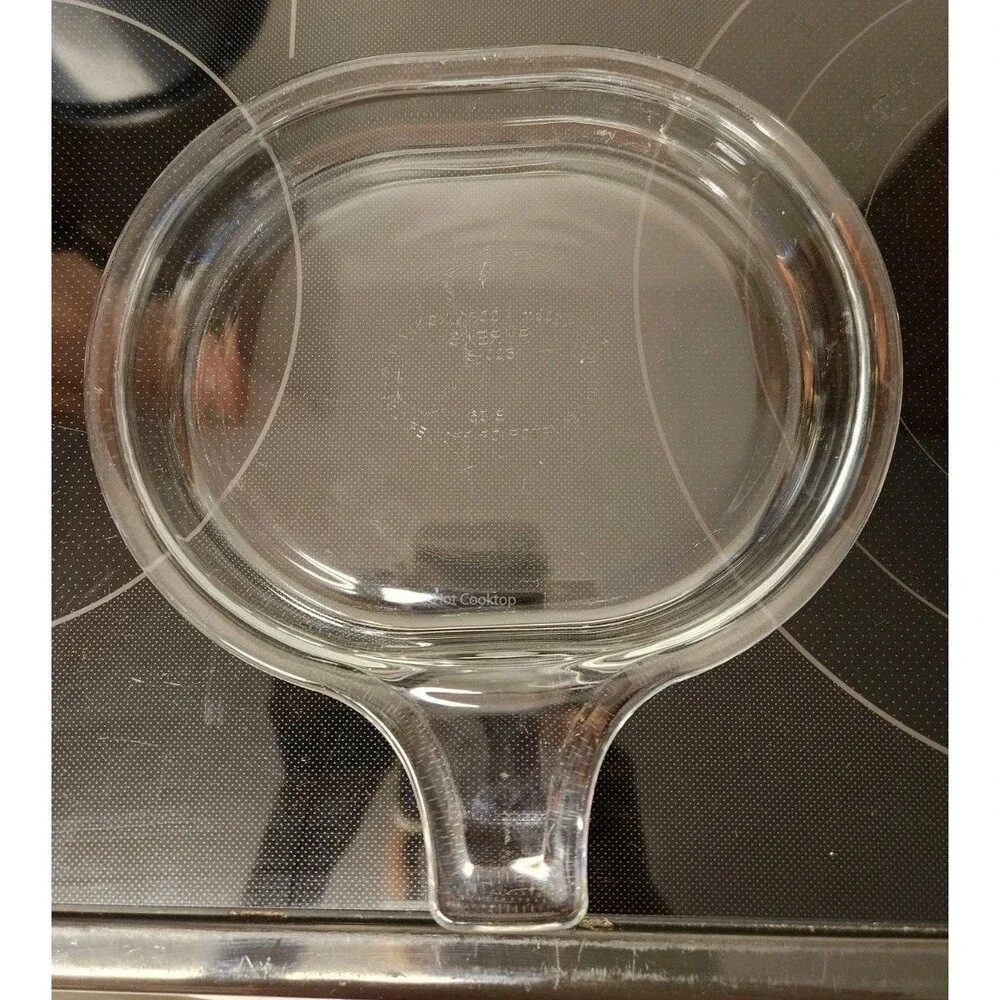 Vintage Pyrex Clear Oval 600-B B36 (Grab-It) Casserole Replacement Lid